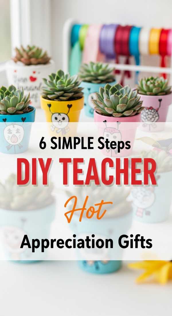 A+ Appreciation: The Definitive Guide to Gifting Your Favorite Educators 6 Simple Steps To Create Teacher Appreciation Gifts Diy 6a0dc156625f1