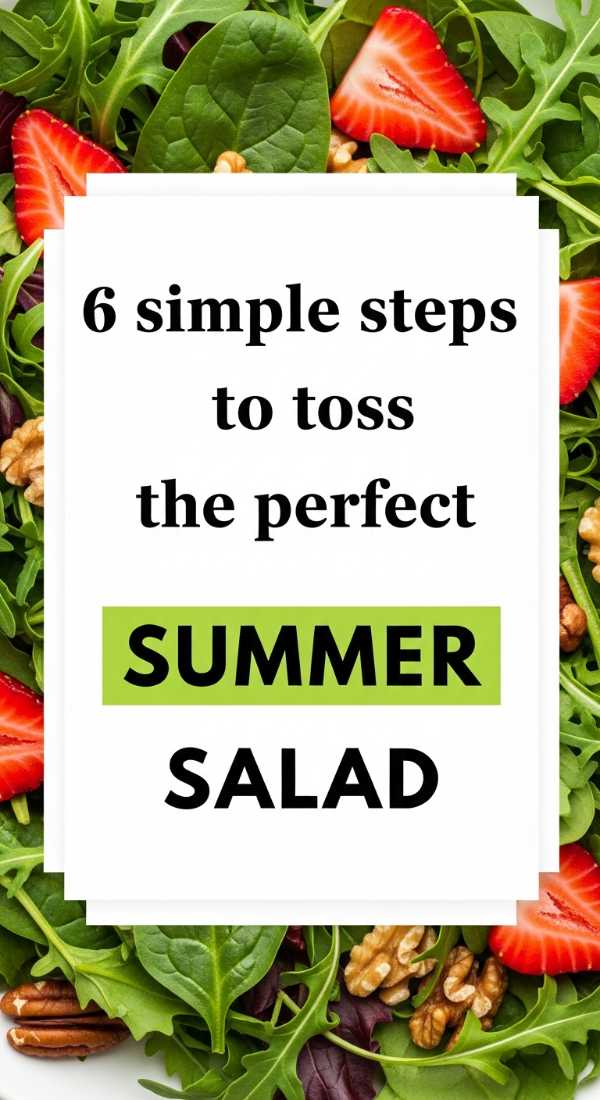 6 Simple Steps To Toss The Perfect Summer Salad 6a06bdf15e38f
