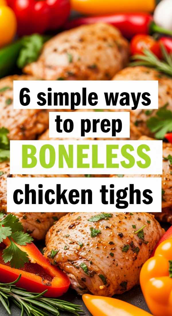 6 Simple Ways To Prep Boneless Skinless Chicken Thighs 6a14422fa970f