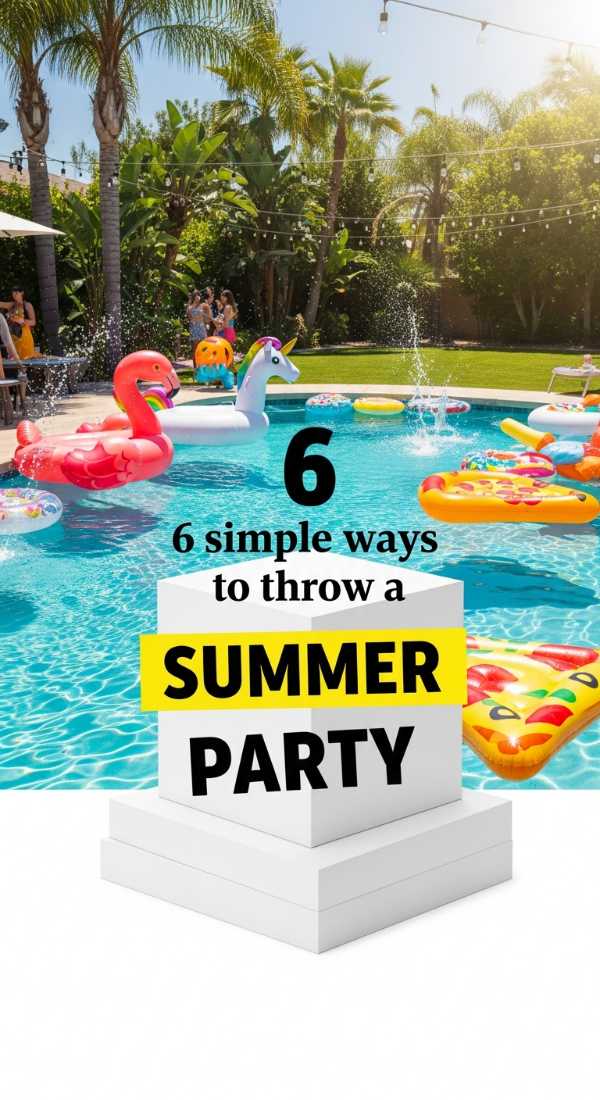 6 Simple Ways To Throw A Summer Party 6a00568a37f53