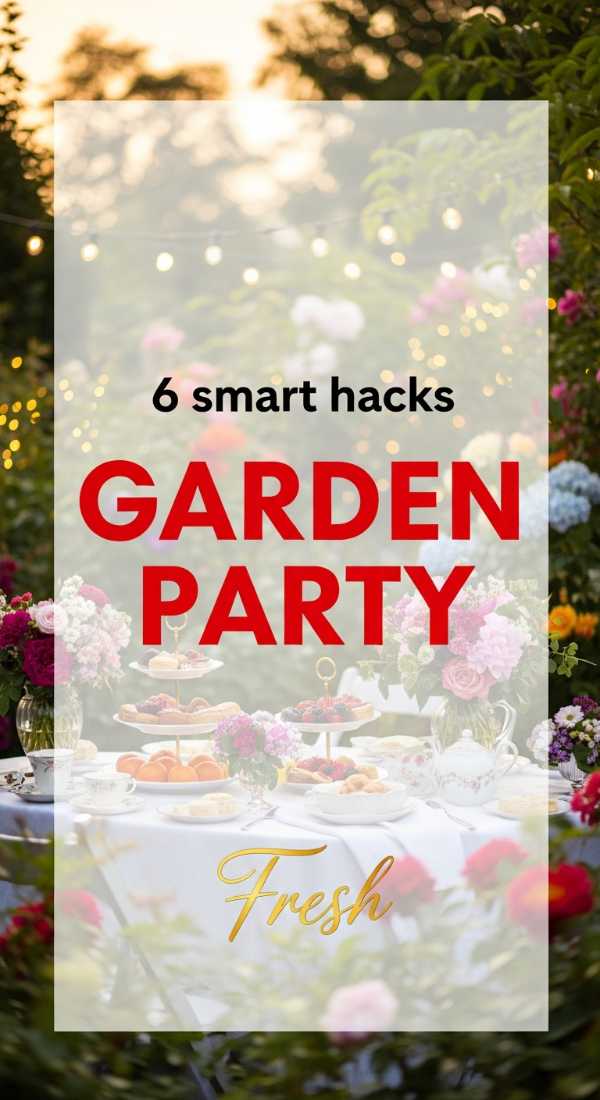 6 Smart Hacks To Organize A Garden Party 6a056f82090cf