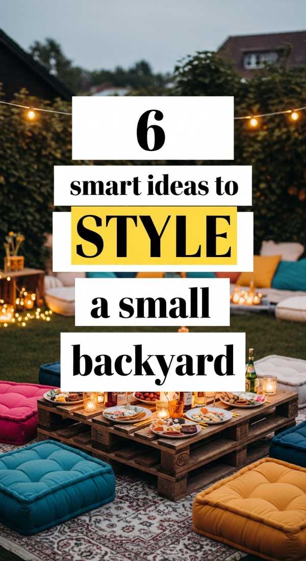 6 Smart Ideas To Style A Small Backyard 69f8715baff0c