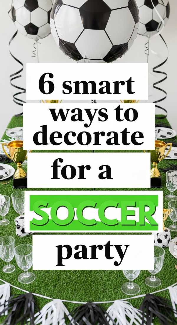 10 DIY Party Decor Hacks to Transform Your Space on a Budget 6 Smart Ways To Decorate For A Soccer Party 6a0deee41940f