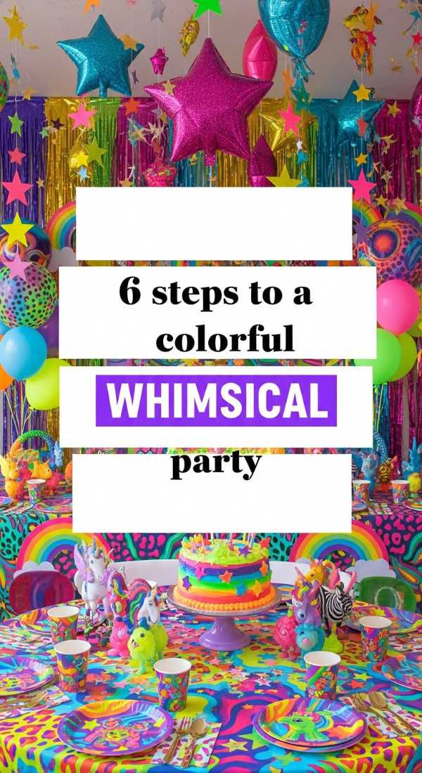 6 Steps To A Colorful Whimsical Party 6a057eb6f045f