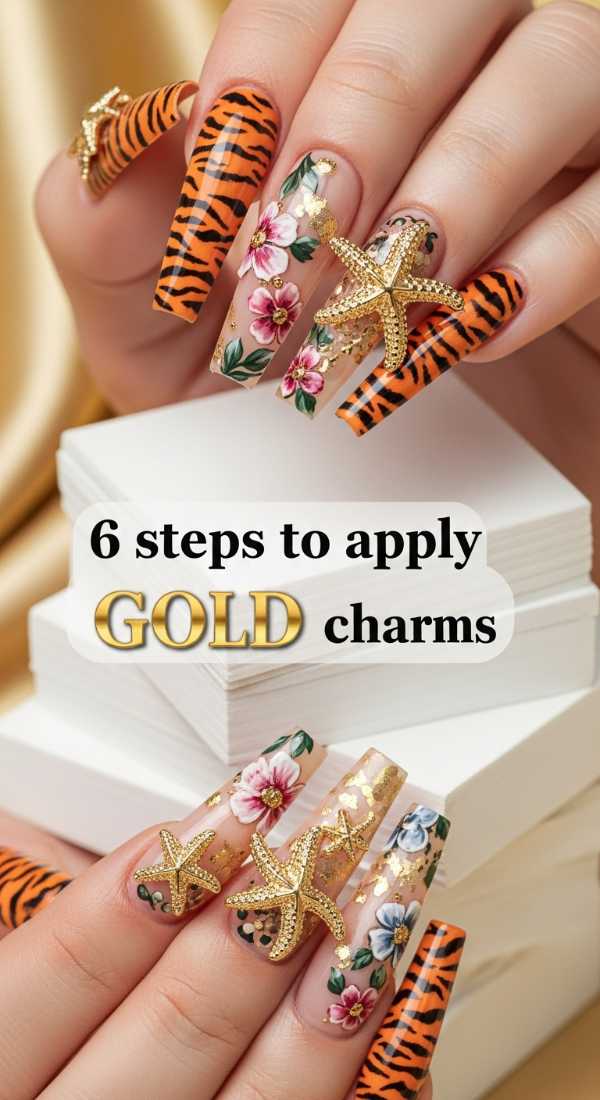 6 Steps To Apply Gold Charms 6a0f0d9a84495