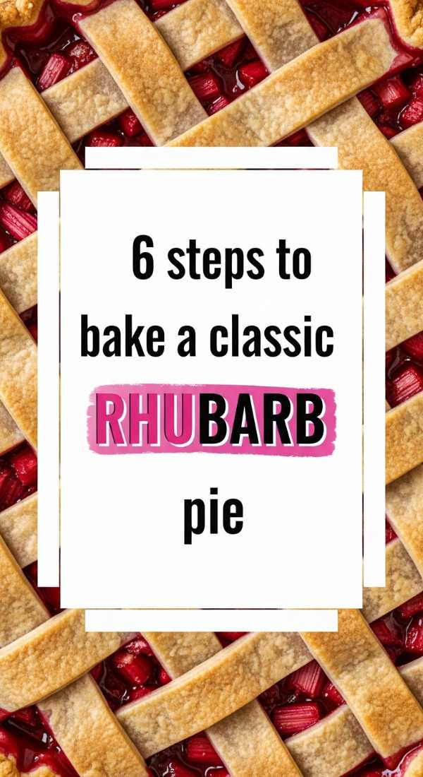 6 Steps To Bake A Classic Rhubarb Pie 6a0706d65c4f4