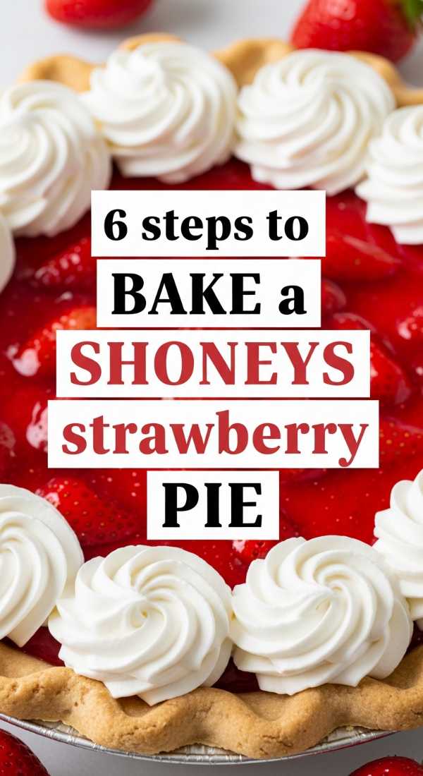 6 Steps To Bake A Shoneys Strawberry Pie 6a001618673b4