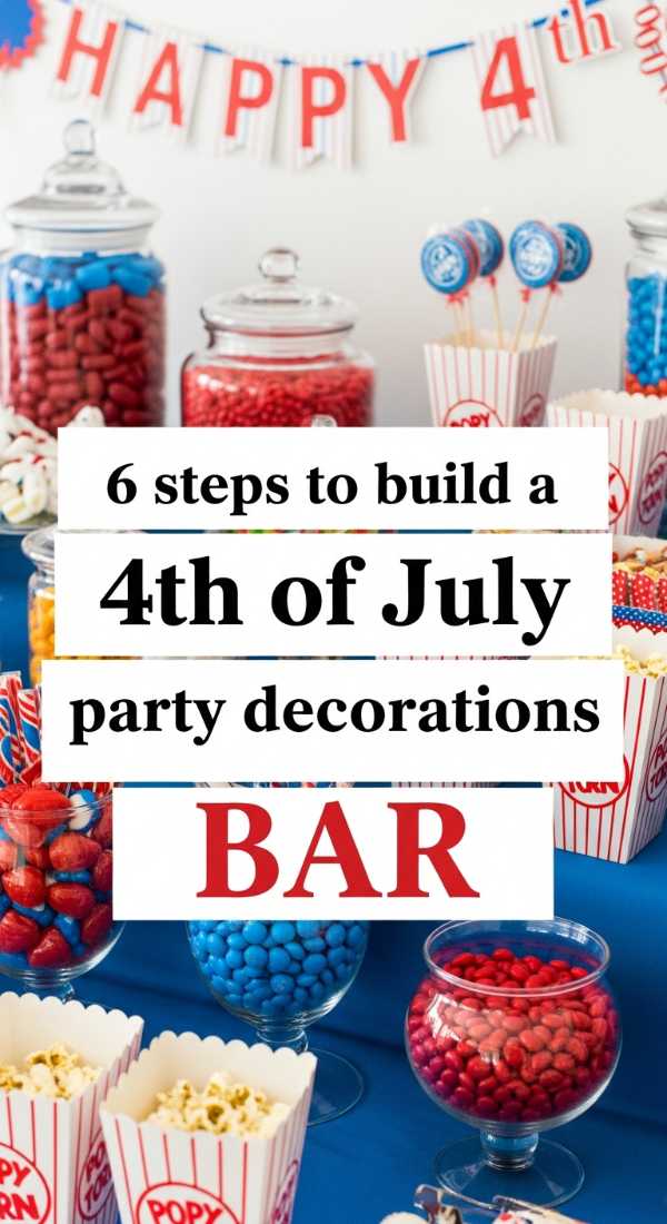 6 Steps To Build A 4th Of July Party Decorations Bar 6a057d870c0bd