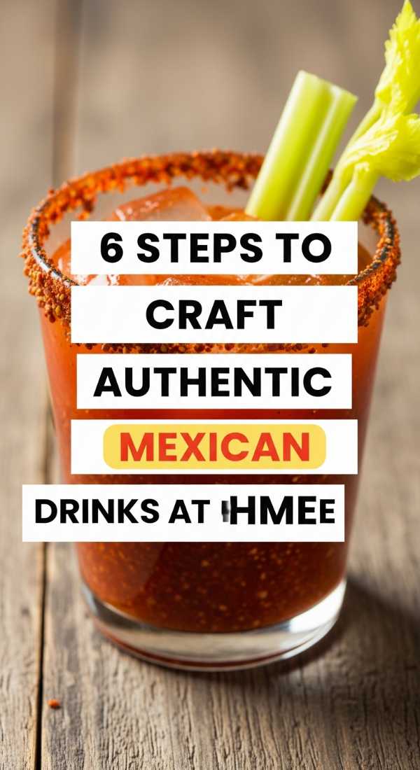 Chilled to Perfection: 10 Refreshing Sips for a Hot Summer 6 Steps To Craft Authentic Mexican Drinks At Home 6a1442175bc3e
