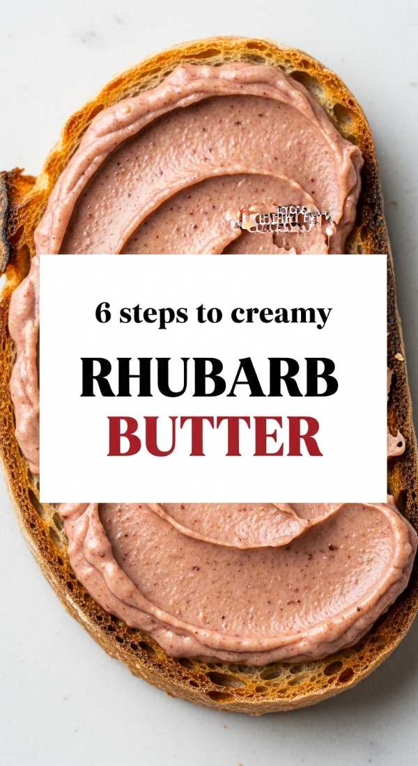 6 Steps To Craft Creamy Rhubarb Butter 69fd8aaaa6761