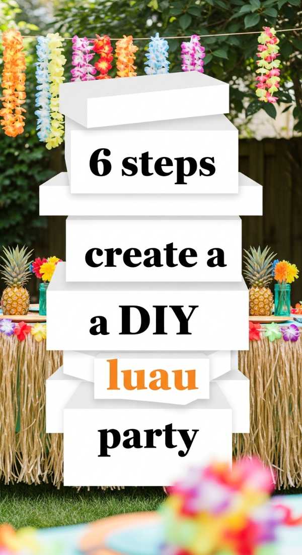 6 Steps To Create A Diy Luau Party 6a0de73c4792a