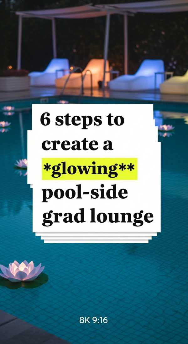6 Steps To Create A Glowing Pool Side Grad Lounge 69f727755e043