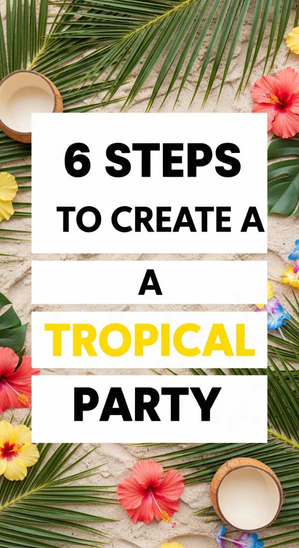 6 Steps To Create A Tropical Party 6a0def01deba0