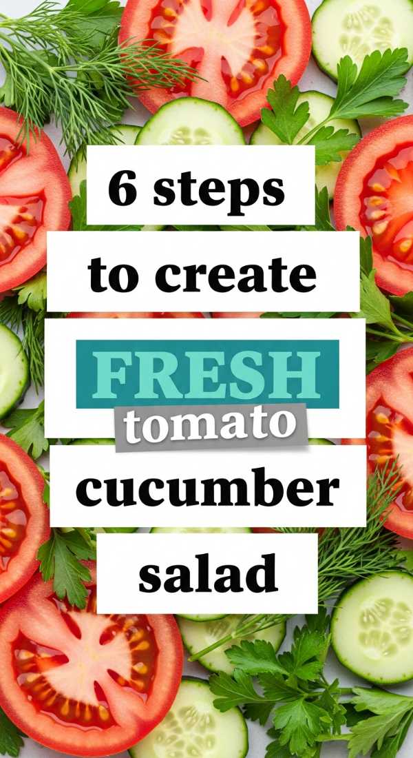6 Steps To Create Fresh Tomato Cucumber Salad 6a0015f627f80