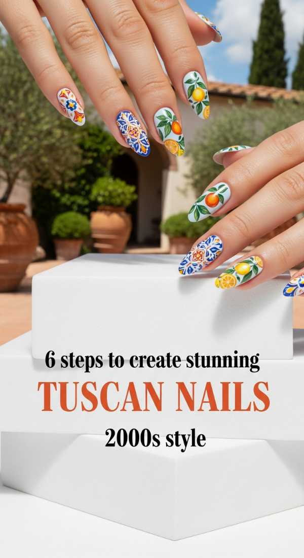 6 Steps To Create Stunning Tuscan Nails 2000s Style 69ff59607f12c