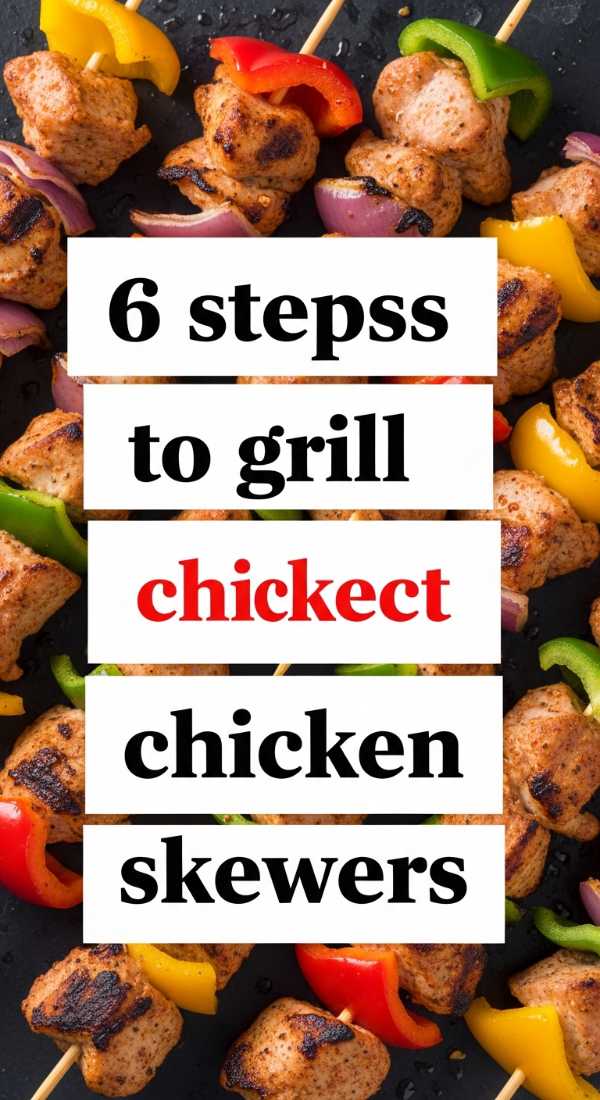Summer on a Plate: Effortless Healthy Recipes for Busy Sunny Days 6 Steps To Grill Perfect Chicken Skewers 69f6fe0c86867