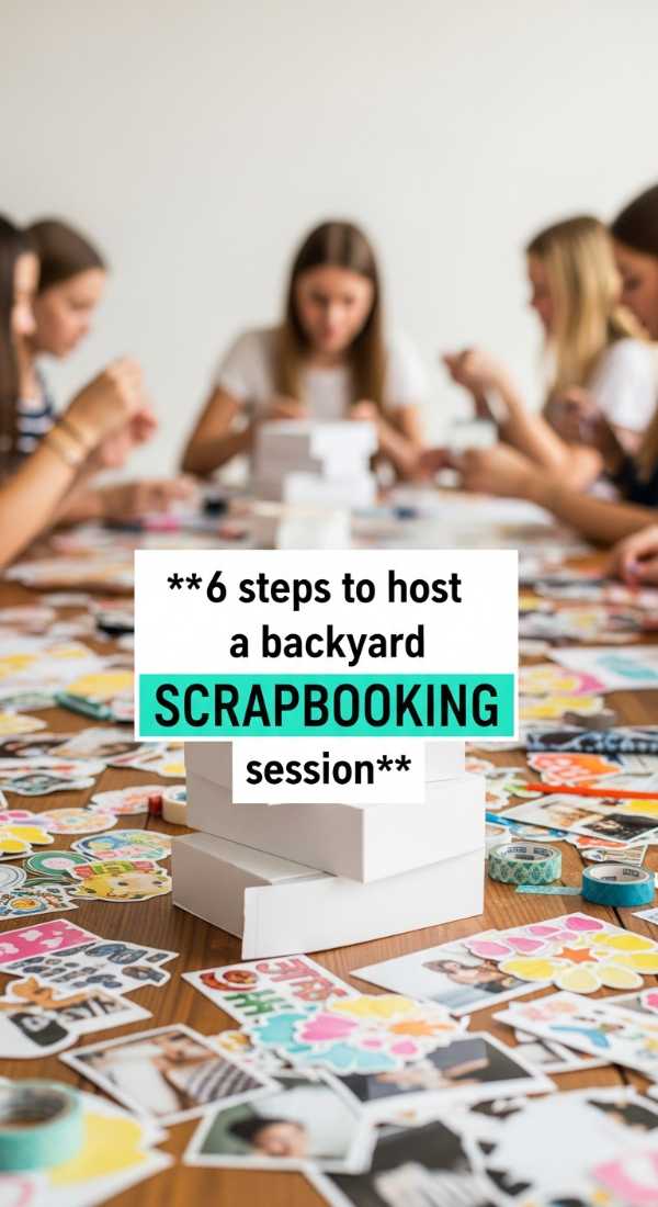 Cottagecore & Chic: Your Guide to the Ultimate Aesthetic Picnic 6 Steps To Host A Backyard Scrapbooking Session 6a0de725dafff