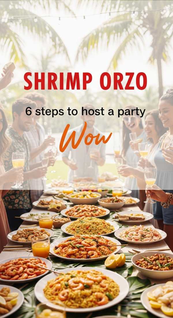 6 Steps To Host A Shrimp Orzo Dinner Party 69f721f08feba