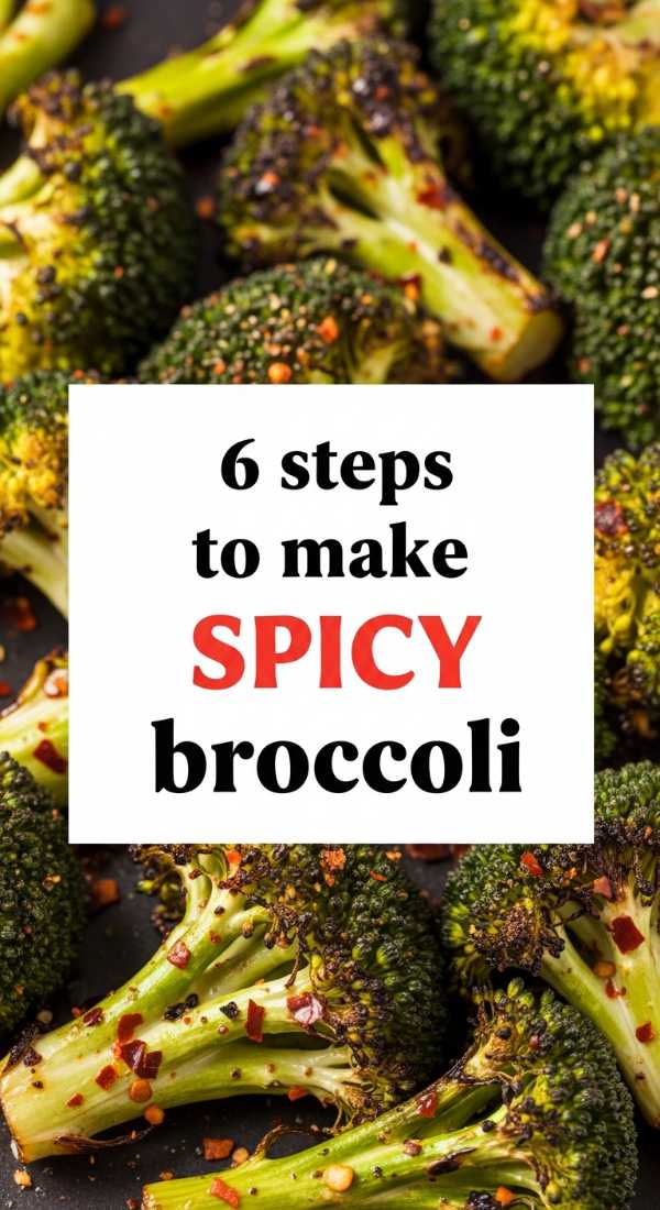 6 Steps To Make Spicy Broccoli 6a04168d6f7ae