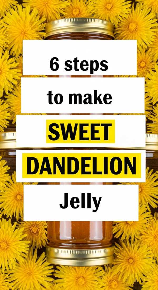 6 Steps To Make Sweet Dandelion Jelly 6a001601aea08