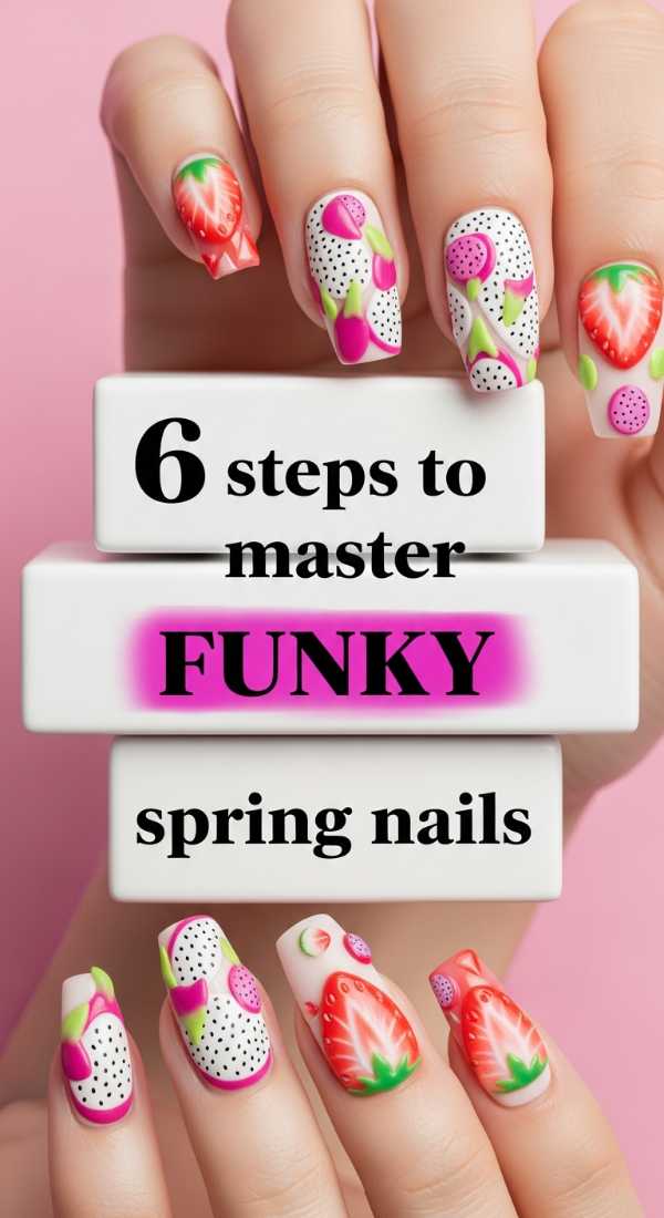 6 Steps To Master Funky Spring Nails 6a03311276089