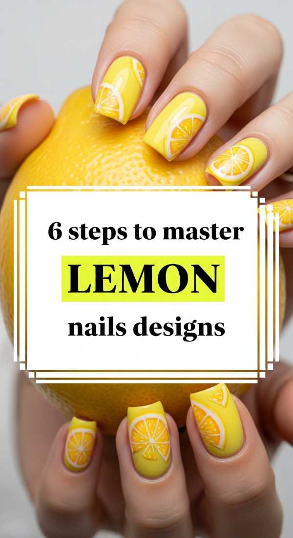 Mani Magic: Everything You Need to Know About 2026 Nails 6 Steps To Master Lemon Nails Designs 6a059cbc3ead9