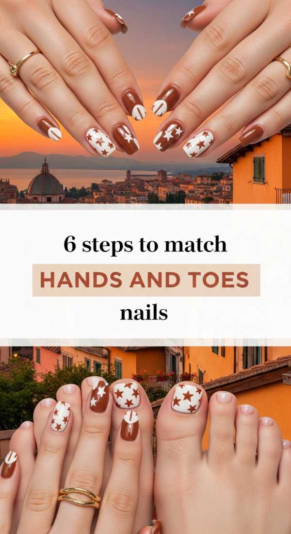 6 Steps To Match Hands And Toes Nails 6a031a188ff91