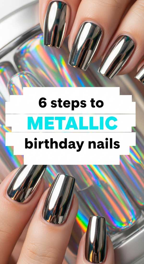 6 Steps To Metallic Birthday Nails 6a021e603bf6a