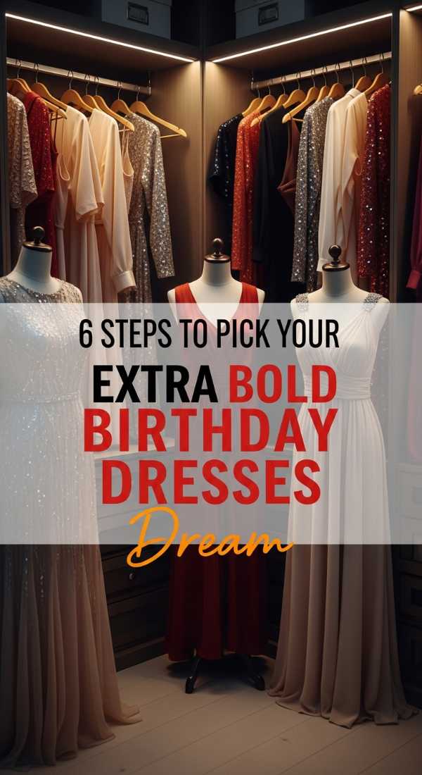 6 Steps To Pick Your Dream Birthday Dresses 6a057789c3876