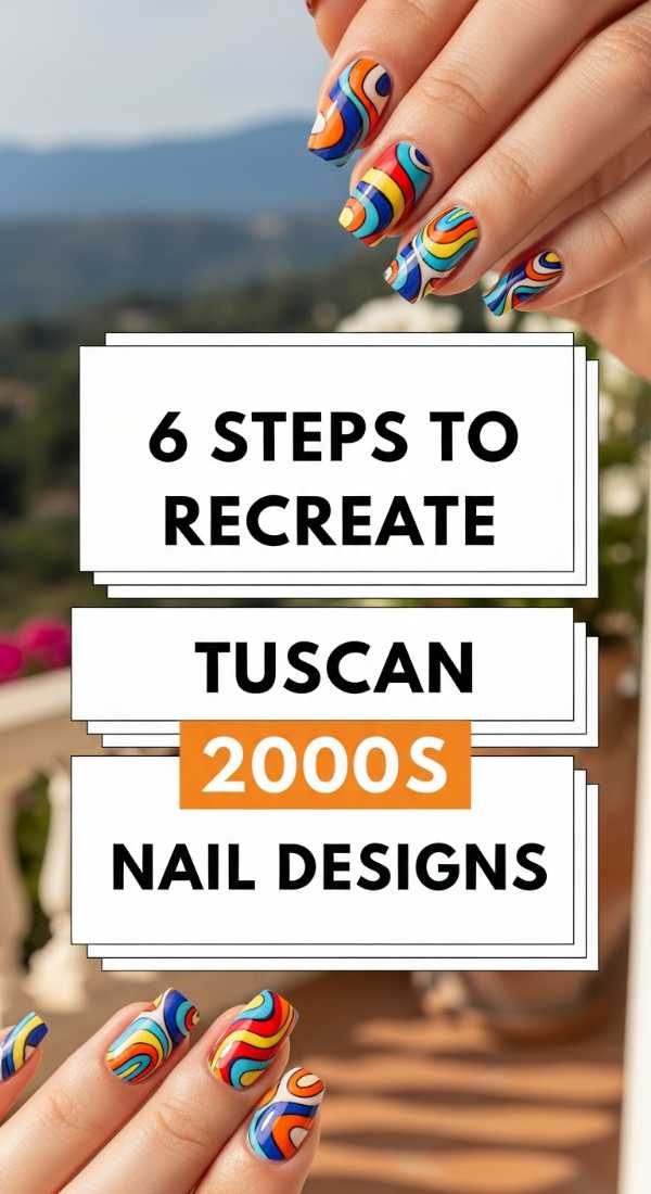 6 Steps To Recreate Tuscan 2000s Nail Designs 6a033a1005e83