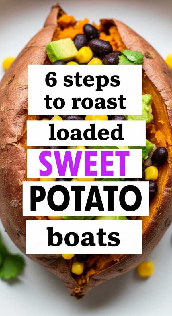 6 Steps To Roast Loaded Sweet Potato Boats 69fd8ab4706dd