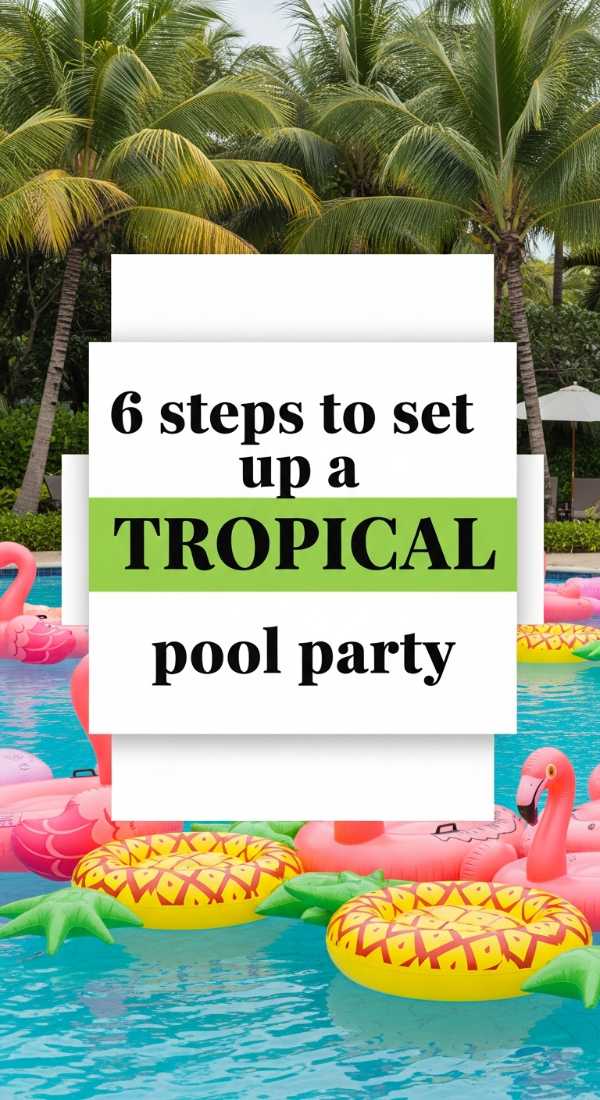 6 Steps To Set Up A Tropical Pool Party 69fb140e8b8d4