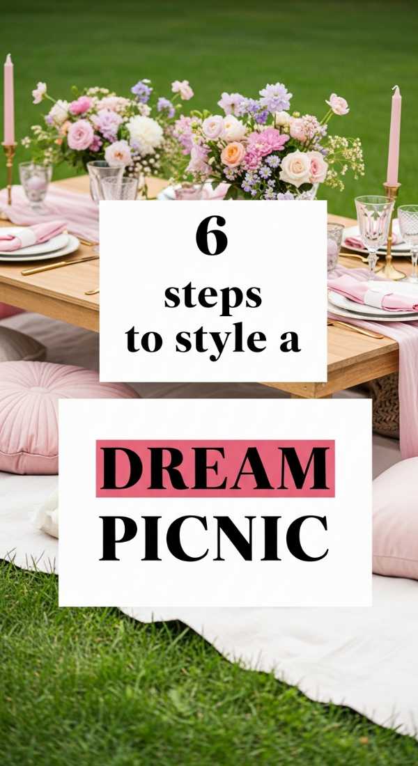 6 Steps To Style A Dream Picnic 6a057ecd4bae9