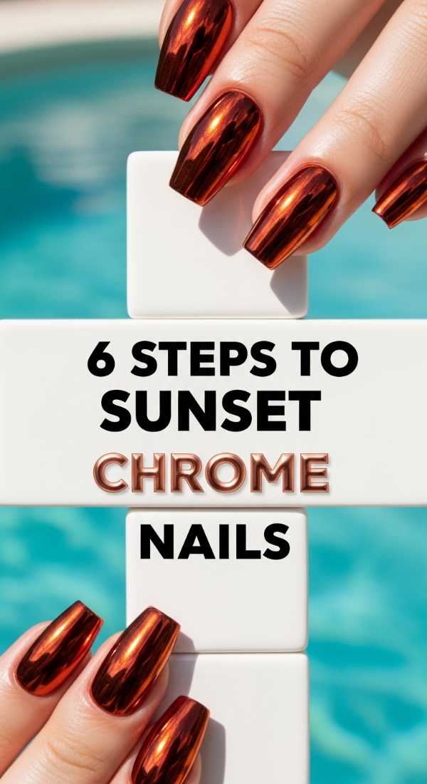6 Steps To Sunset Chrome Nails 6a059f7a881d8