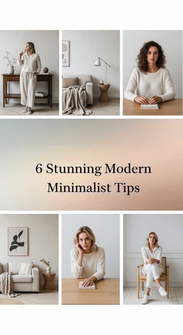 6 Stunning Modern Minimalist Tips 6a0e9f203de1d