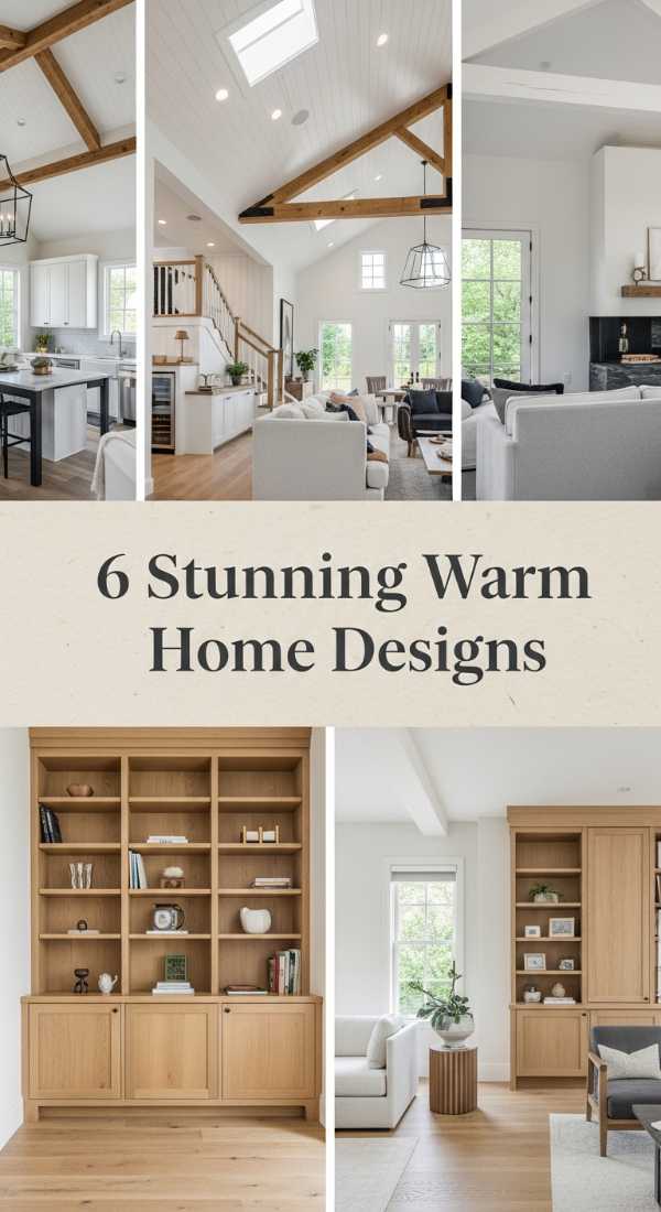 Small Changes, Big Comfort: Transforming Your Living Space into a Sanctuary 6 Stunning Warm Home Designs 6a1b227104ef2
