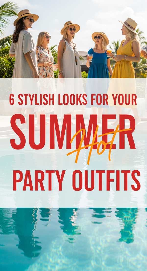 6 Stylish Looks For Your Summer Party Outfits 6a02130a01c4e