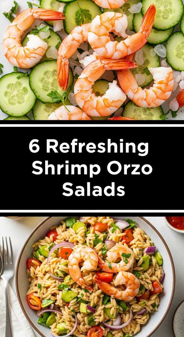6 Summer Shrimp Orzo Salads For Outdoor Dining Step By Step Guide 69fe1337ccb28