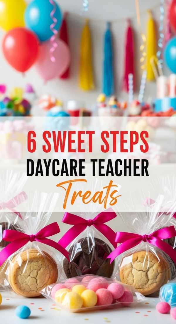 Say Thanks in Style: The Ultimate Roadmap to Teacher Gifting 6 Sweet Steps To Make Daycare Teacher Treats 6a0dc15160b54