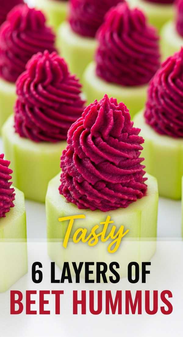 6 Tasty Layers For Beet Hummus Cups 69fd741872760