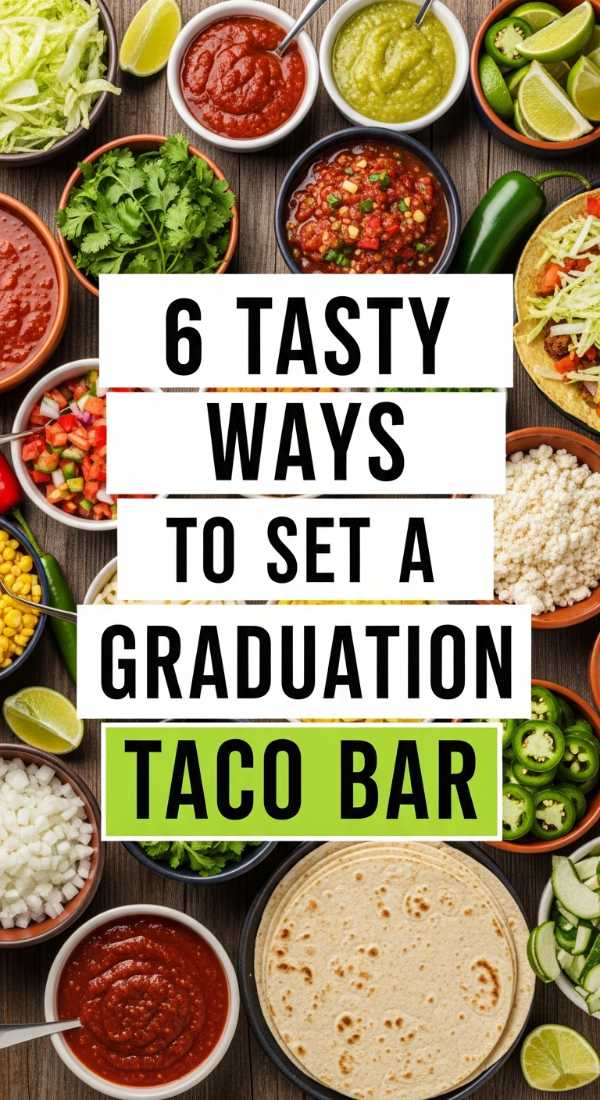 6 Tasty Ways To Set A Graduation Taco Bar 6a031c2de24f3