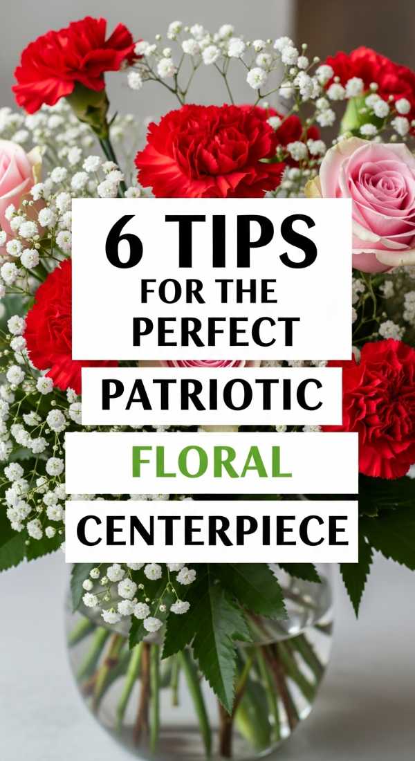 Red, White, and Bloom: Hosting a Dreamy Girly 4th of July Soiree 6 Tips For The Perfect Patriotic Floral Centerpiece 6a0de72b10c6d