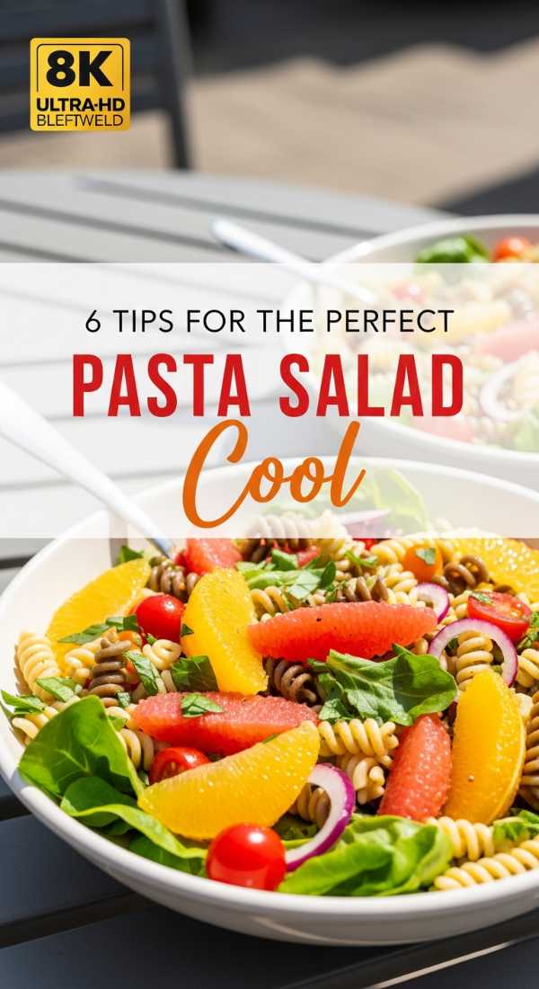 6 Tips For The Perfect Summer Pasta Salad 6a149b0f8f37a