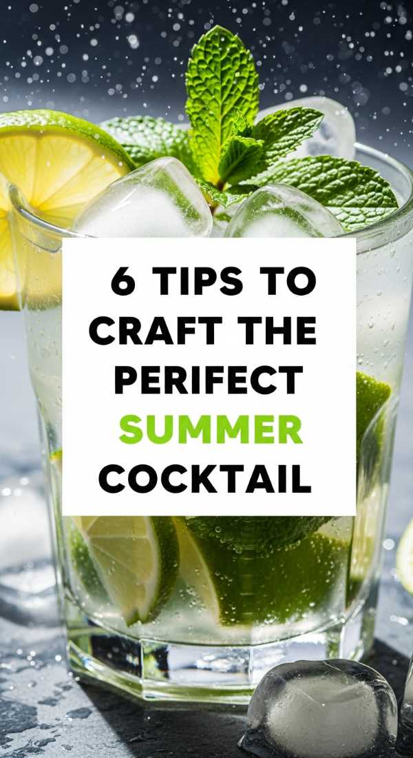 6 Tips To Craft The Perfect Summer Cocktail 6a06e6e9a6e2a