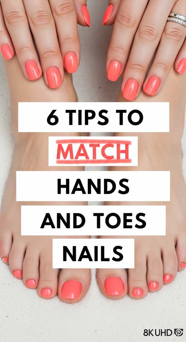 6 Tips To Match Hands And Toes Nails 6a05a53915f3c