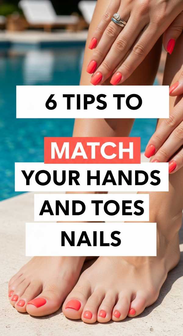 6 Tips To Match Your Hands And Toes Nails 6a059cd05dc64