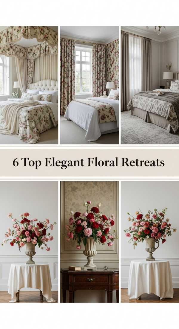 6 Top Elegant Floral Retreats 69f48f38a2988