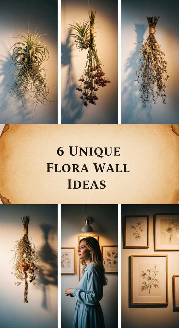6 Unique Flora Wall Ideas 69f48dfcae92a