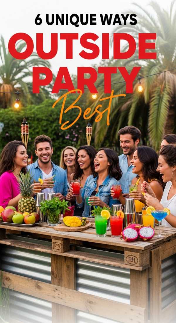 6 Unique Ways To Plan An Outside Birthday Party 69f86c6ed32b5