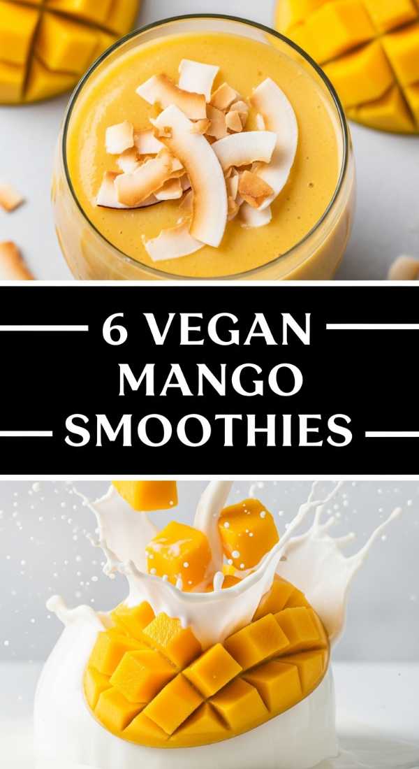 6 Vegan Mango Smoothie Recipes 69f451e12c0f9
